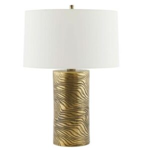 Arteriors Samoa Lamp, Antique Brass 30.5 x 21