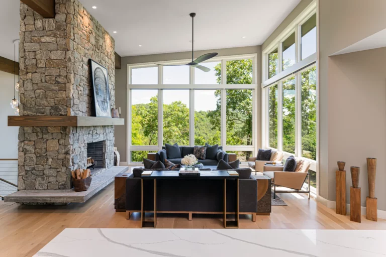 modern french living room