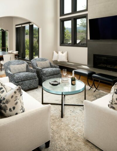 The living room at Modern Living At Versailles