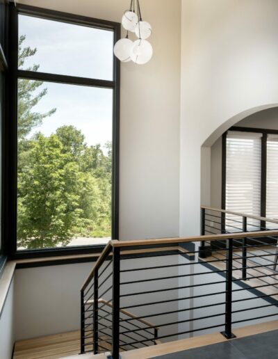 Modern Living At Versailles upper stairwell