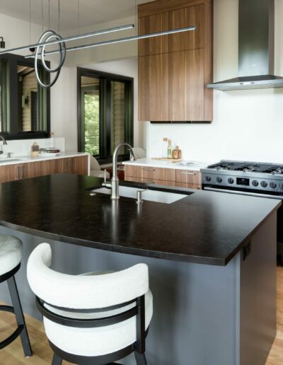 The kitchen at Modern Living At Versailles