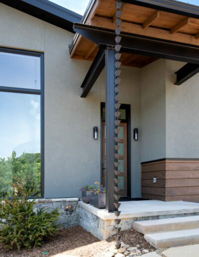 Modern Living At Versailles front door