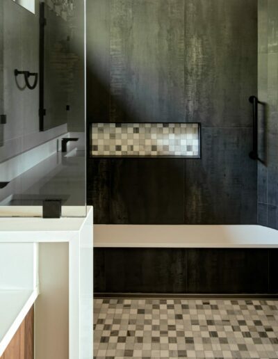A contemporary bathroom at Modern Living At Versailles