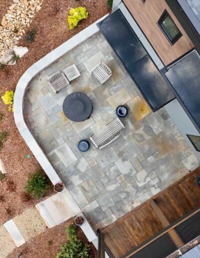 Modern Living At Versailles patio aerial