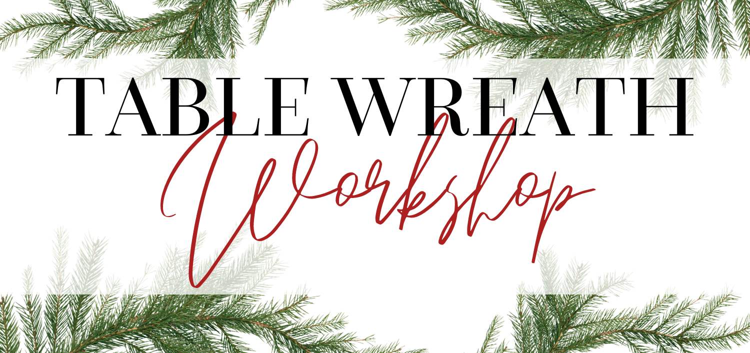 Wreath-Making-Workshop End of Season Sale Cashiers