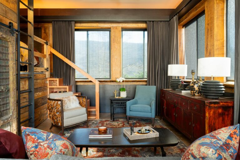 Living Room design near Asheville