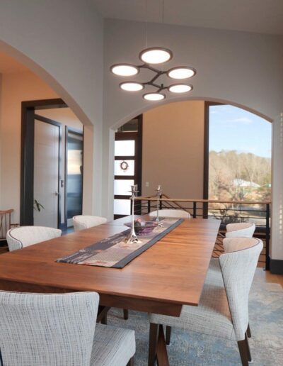 Dining room in Modern Living At Versailles