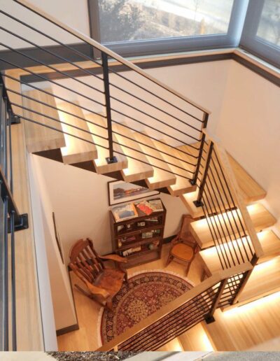 Modern Living At Versailles's stairwell